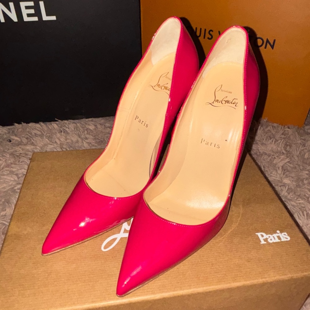 Christian Louboutin Fuchsia Heels